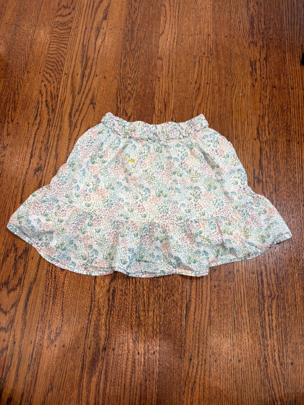 Tape à l'Oeil Girls Floral Ruffle Skirt Size 14 French Brand TAO Twirl Boho